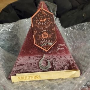 Soul terra aries zodiac candle